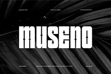 Museno | Thick Powerful Display Font