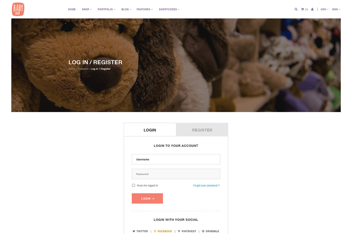 BabyShop - PSD Template for Baby, a Websites & App Template by Digipieces (Photo 6 of 15)