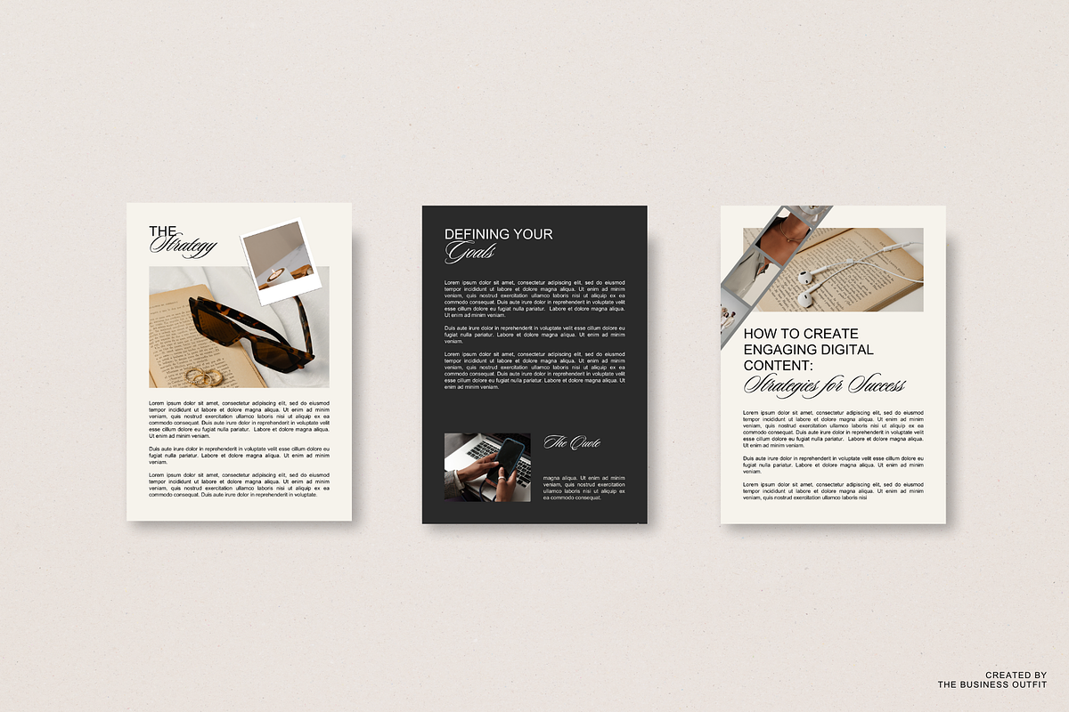 Canva | Luxury Ebook & Workbook, a Templates & Theme by thebusinessoutfit (Photo 14 of 14)