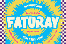 Faturay - Fun Sans Font