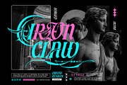 Gothic Ragged Typeface, a Blackletter Font by alit design (Thumbnail 10 of 20)