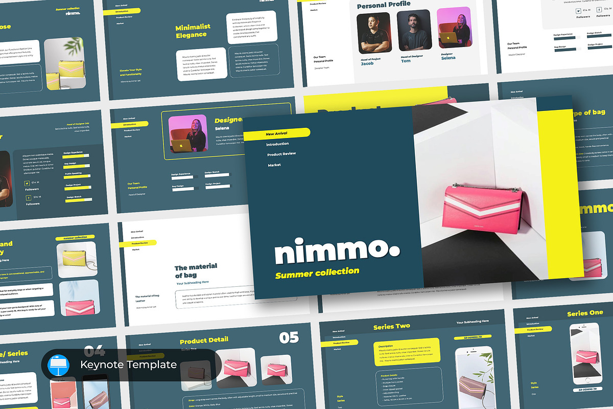 Product Display Keynote Template, a Presentation Template by TMint Creative (Photo 1 of 6)