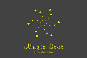 Star Swirl Logo Design Icon, a Branding & Logo Template by Morvana Crew