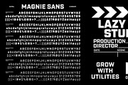 Magnie – Indie Rock Display Font, a Script Font by Spencer & Sons Co. (Thumbnail 12 of 17)