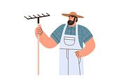 Farmers or agricultural workers set, a Person Illustration by Good Studio (Thumbnail 5 of 5)