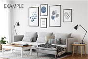 Frames & Walls Scandinavian Bundle-4, a Household Mockup by Yuri-U (Thumbnail 20 of 38)