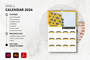 2026 Wall Calendar Printable, a Stationery Template by MstArtwork (Thumbnail 2 of 4)