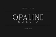 Opaline & Calvia – Modern Font Duo, a Serif Font by Only Fonts (Thumbnail 1 of 10)