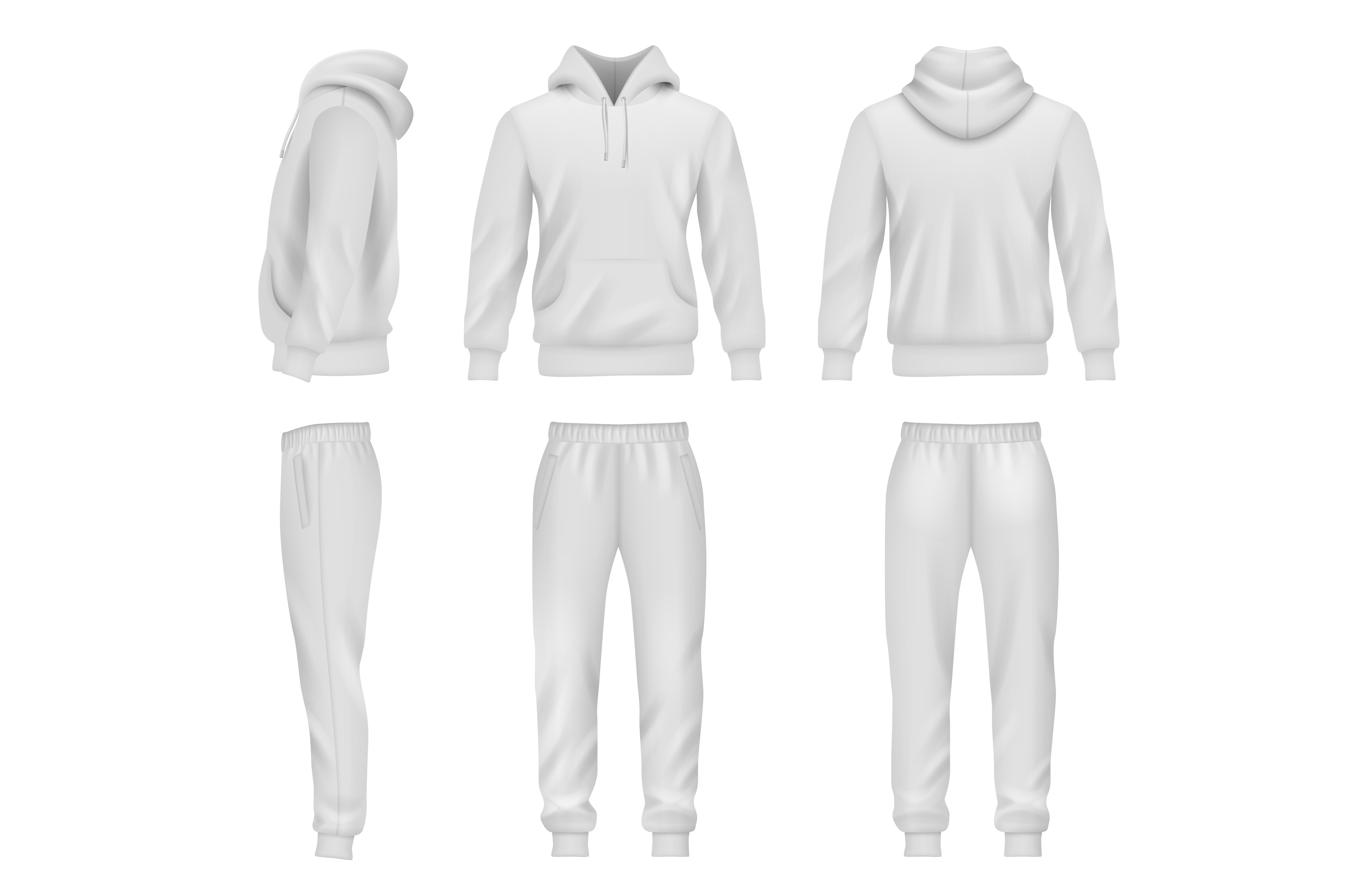 Sportswear. Hoodie mockup tracksuit | Background Graphics ~ Creative Market