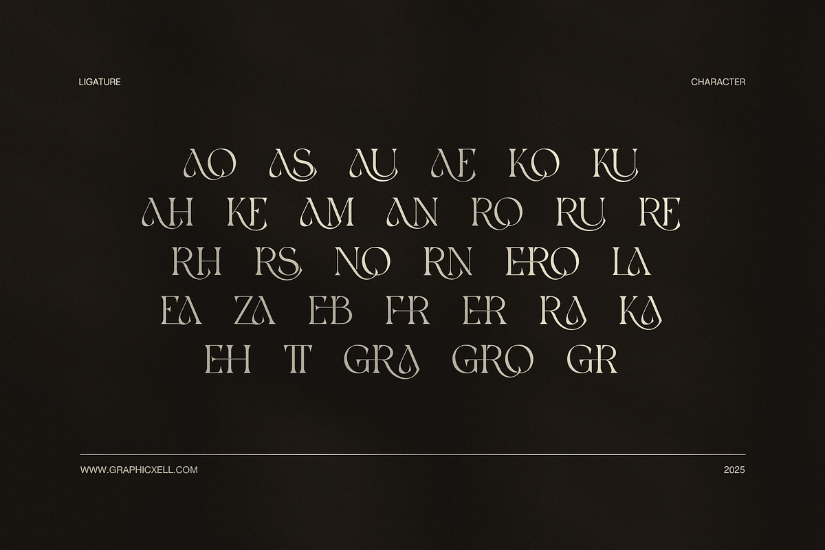 Kairo Elegant Serif Font, a Serif Font by Elegant Font (Photo 8 of 8)