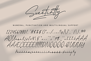 Sweetcatty - A Signature Font, a Script Font by overlaytemplates (Thumbnail 7 of 7)