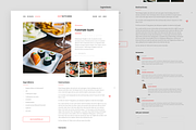 HotKitchen: UI/UX Culinary Templates, a Websites & App Template by FreshPixels (Thumbnail 4 of 7)