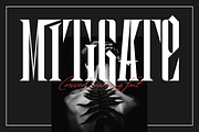 Crossed Learning - Cyber Gothic Font, a Serif Font by 177Studio (Thumbnail 3 of 8)