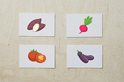 16 Fresh Garden Vegetables Assortmen, a Food Illustration by jongcreative (Thumbnail 2 of 4)