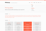 Minicorp - Agency WordPress Theme, a WordPress Template by IshYoBoy (Thumbnail 3 of 7)