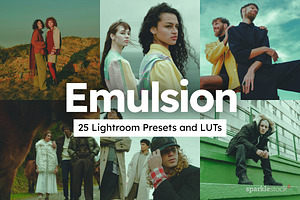25 Emulsion Lightroom Presets & LUTs