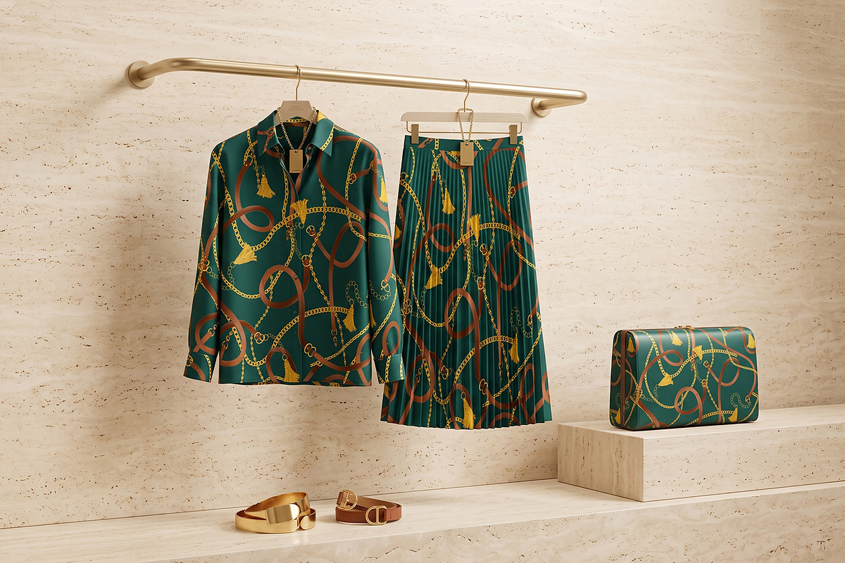 Chain and Belts - Seamless Patterns, a Pattern Graphic by texvogue (Photo 6 of 12)
