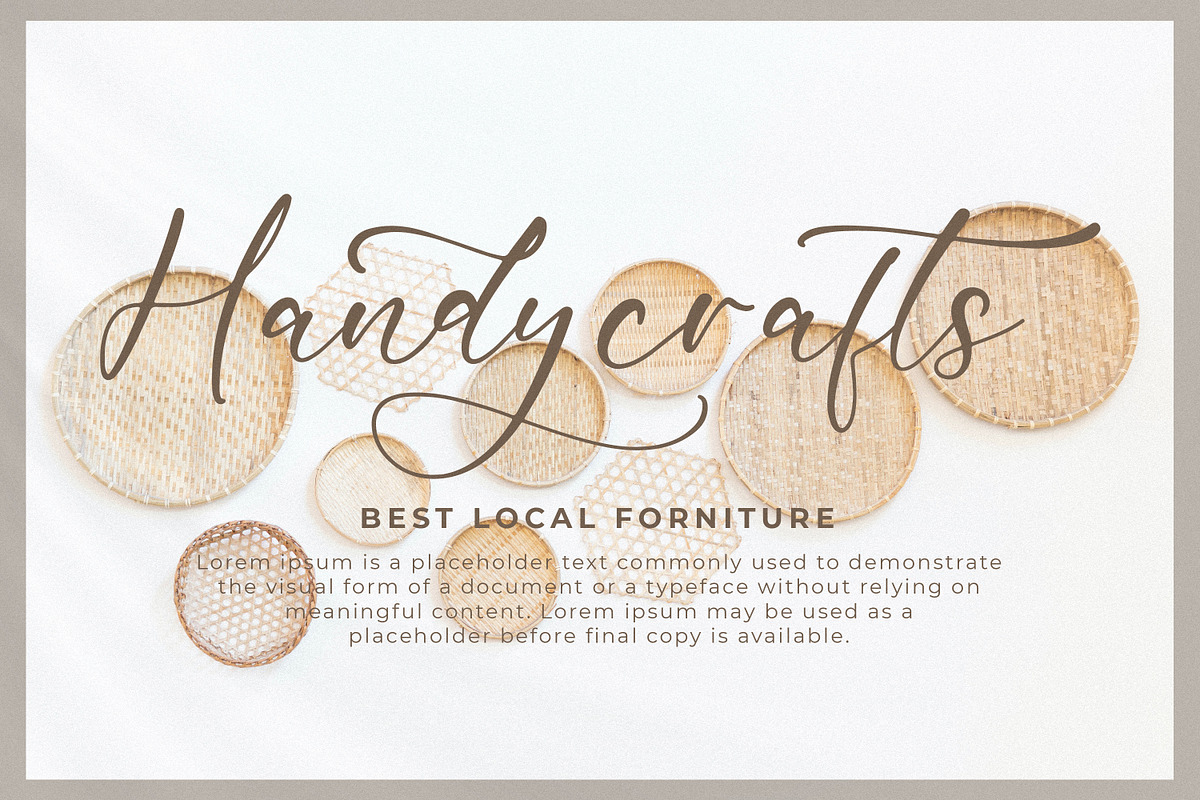 Victorya Maoreely, a Script Font by Integritype Studio (Photo 2 of 15)
