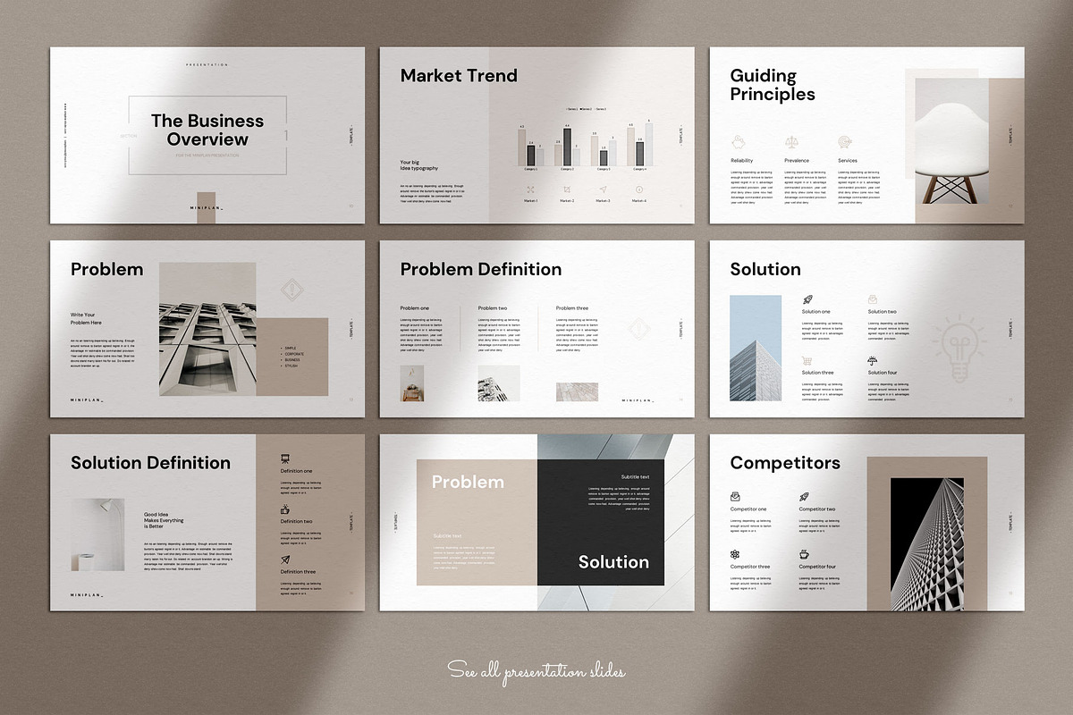 Business Plan PowerPoint Template, a Presentation Template by TemplatesForest (Photo 4 of 13)