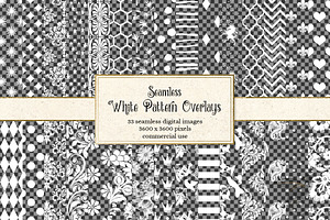 White Pattern Overlays