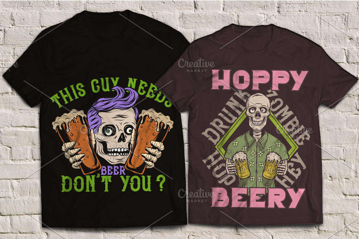 Double stout + 5 t-shirt designs, a Symbol Font by Heather_insane (Photo 5 of 6)
