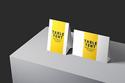 Table Tent Mockup Set, a Print Template by Modern Studio (Thumbnail 8 of 8)