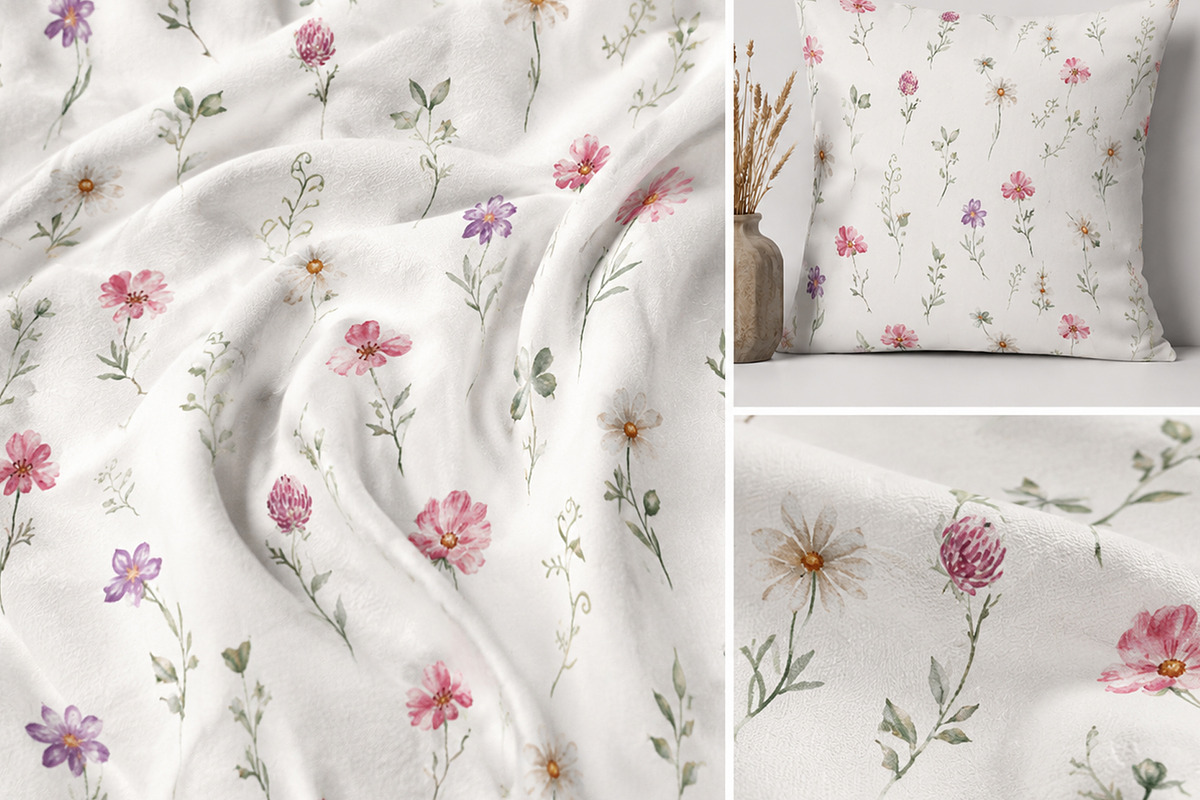 Field of wildflowers, an Object Illustration by ViolettaKh (Photo 8 of 12)