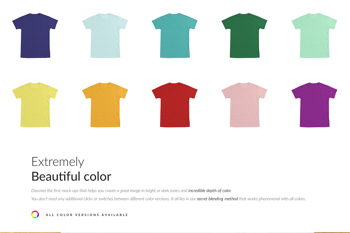 Christmas Family T-shirts Mock-ups, a Print Template by Apparel_Mockups (Photo 3 of 4)