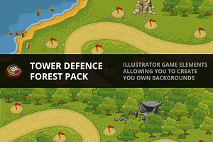 Tower Defence - Forest Pack 1