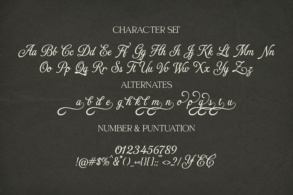 La Moire – The Retro Script Font, a Script Font by Modikstype (Photo 9 of 10)