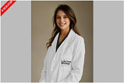 Women Lab Coat Mockup, a Bottom Mockup by Bruno's Shop (Thumbnail 1 of 3)