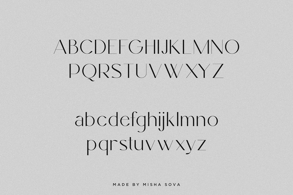 posture - modern sans serif, a Serif Font by Misha Sova (Photo 6 of 7)