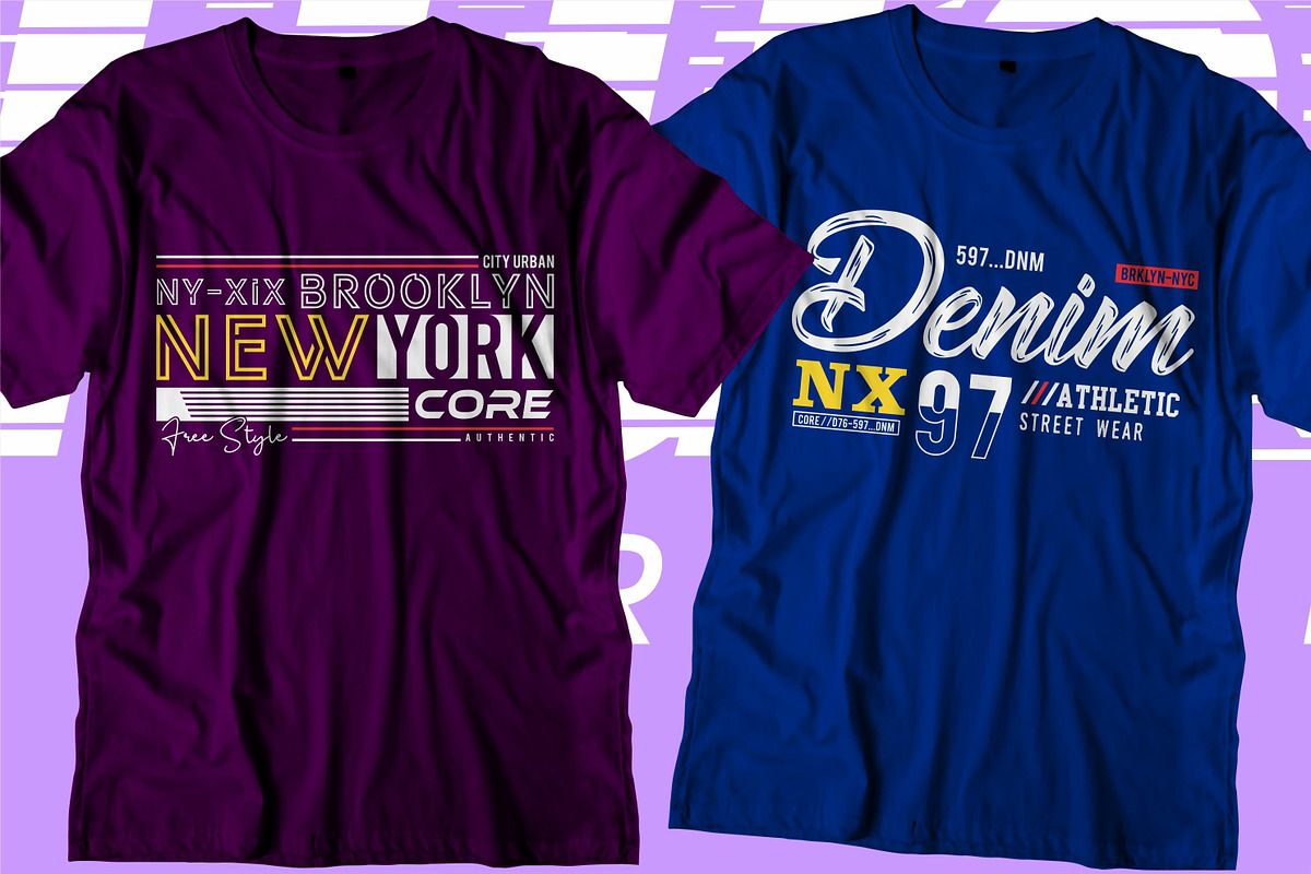 Urban City Typography T Shirt Design, a Graphic by D2PUTRI (Photo 8 of 26)