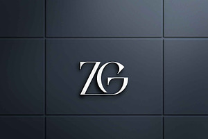 ZG, GZ Abstract Logo Design