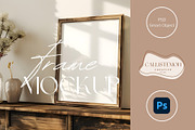 Rustic Frame Mockup 4x5 | FR-RU-001, a Household Mockup by Callistemon Creative (Thumbnail 7 of 8)