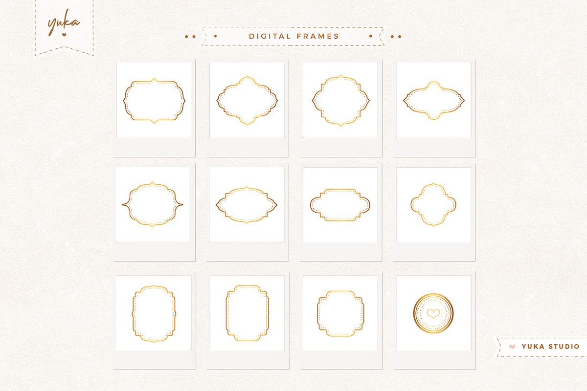 Frame Collection | Bundle, a Solid Icon by Yuka Baby (Photo 12 of 14)