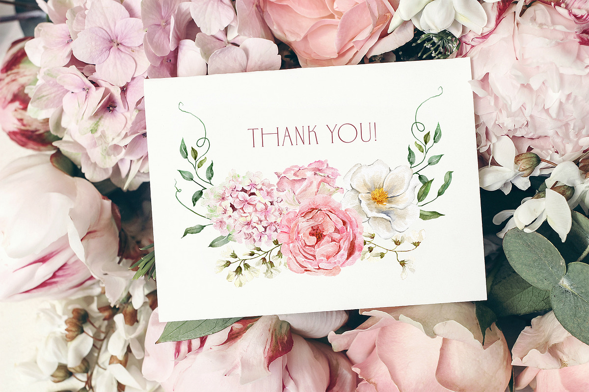 FEBRUARY Romantic Watercolor Set, an Object Graphic by Kaleriia (Photo 12 of 12)