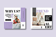 Fashion Social Media Post, a Social Media Template by MightyDesign (Thumbnail 3 of 7)