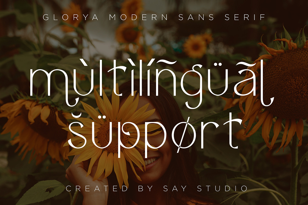 Glorya Modern Stylish, a Sans Serif Font by Say Studio (Photo 25 of 25)