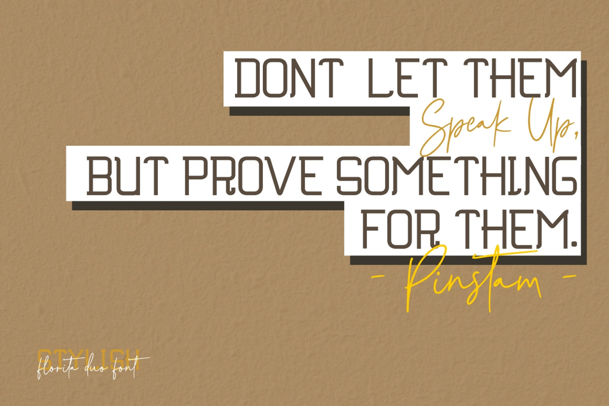 Florita Font Duo preview 7