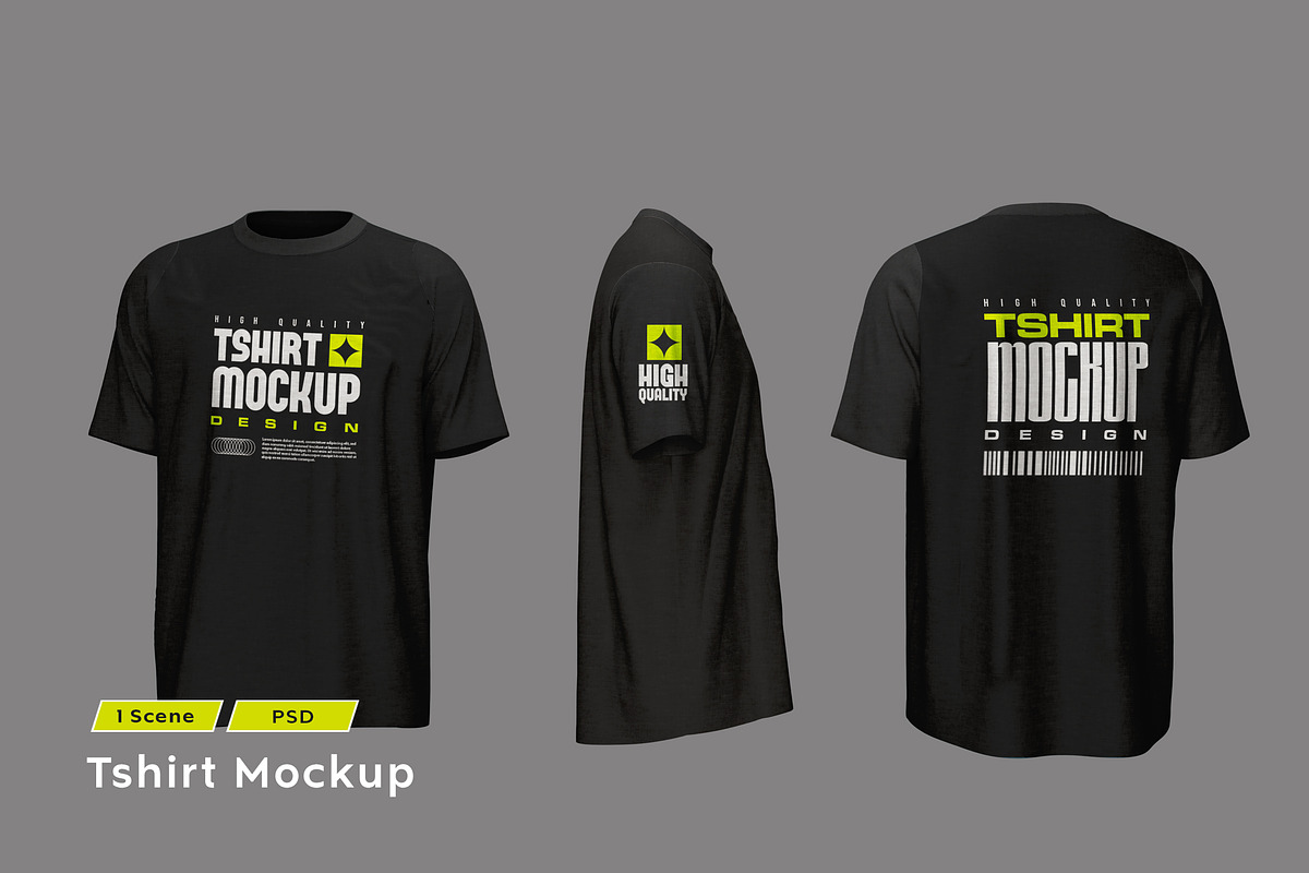 T-Shirt Mockup, a Mockup by Mockupnine (Photo 1 of 4)
