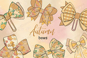 Autumn Bows, an Object Illustration by GlamArtZhanna (Thumbnail 1 of 3)