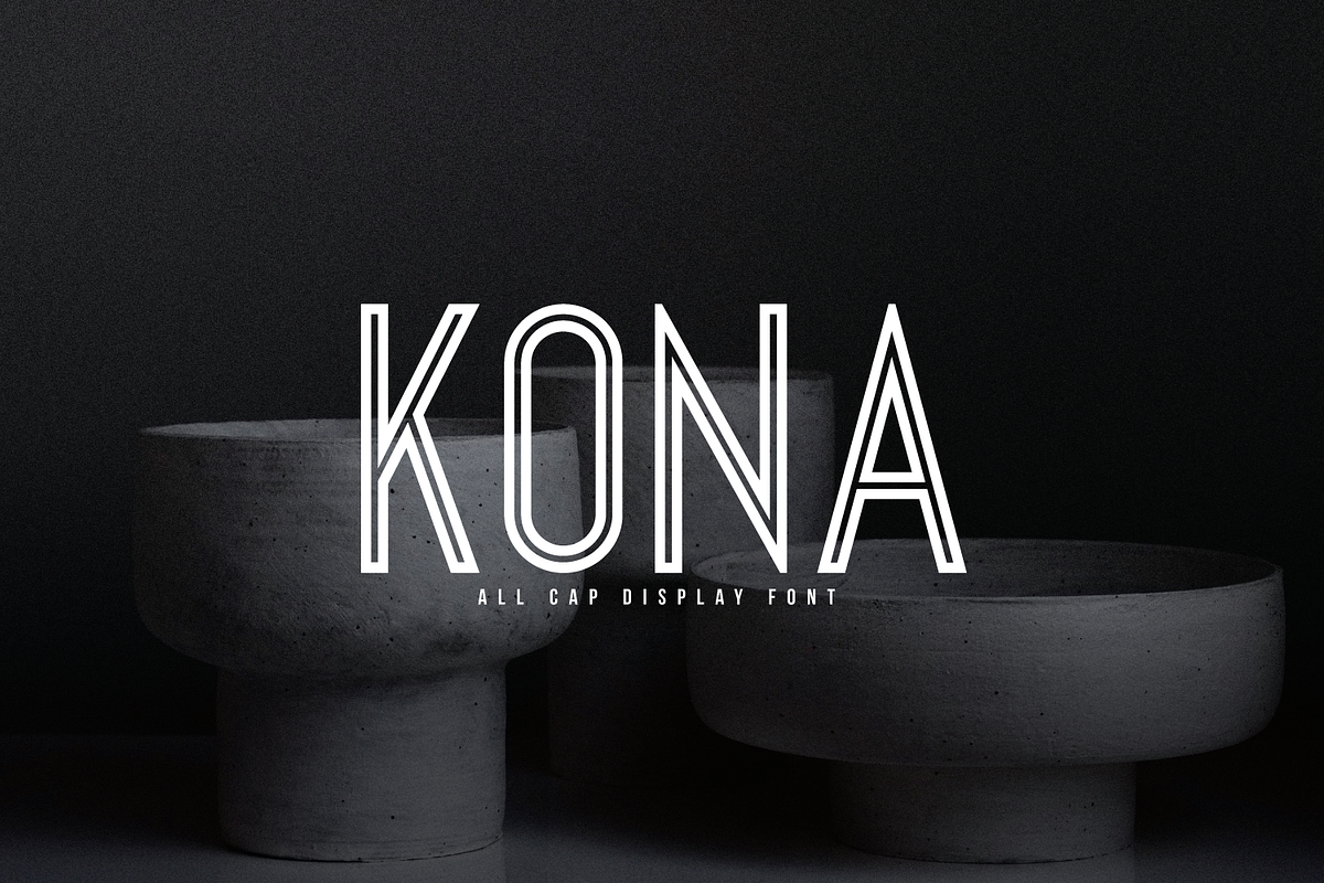 Kona, a Sans Serif Font by Linecreative (Photo 1 of 6)