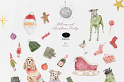 Whimsical Christmas Party, a Seasonal Illustration by Les Frolova (Thumbnail 3 of 17)