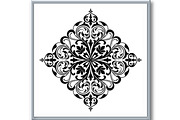 Damask graphic ornament. Floral, a Decorative Illustration by RODINA (Thumbnail 2 of 3)