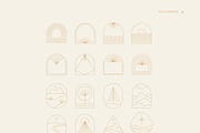 Abstract boho logos and frames, an Object Graphic by venimo (Thumbnail 7 of 8)