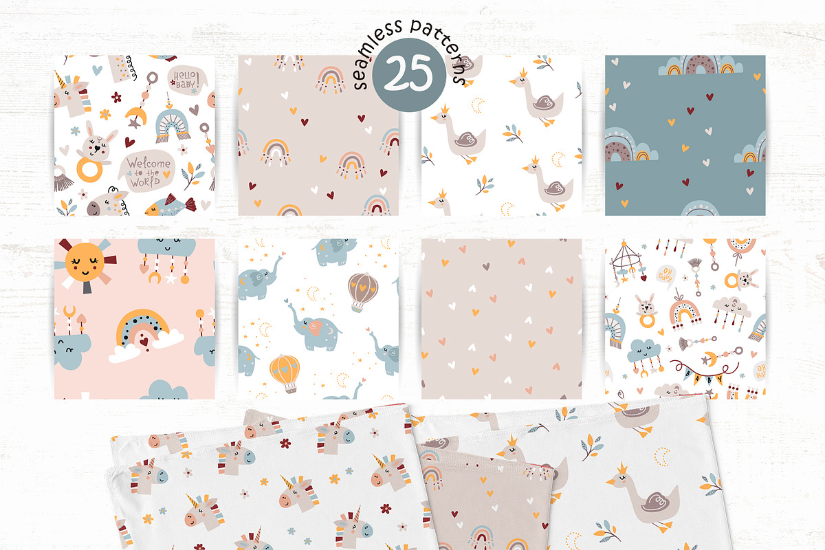Baby Collection, a Wallpaper Graphic by Nafanya (Photo 8 of 12)