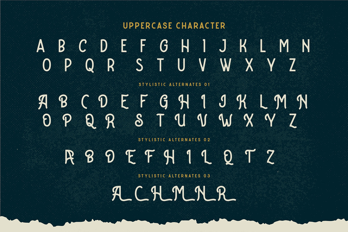 Caltons Typeface With Extra Bonus, a Sans Serif Font by Wortfice (Photo 14 of 15)