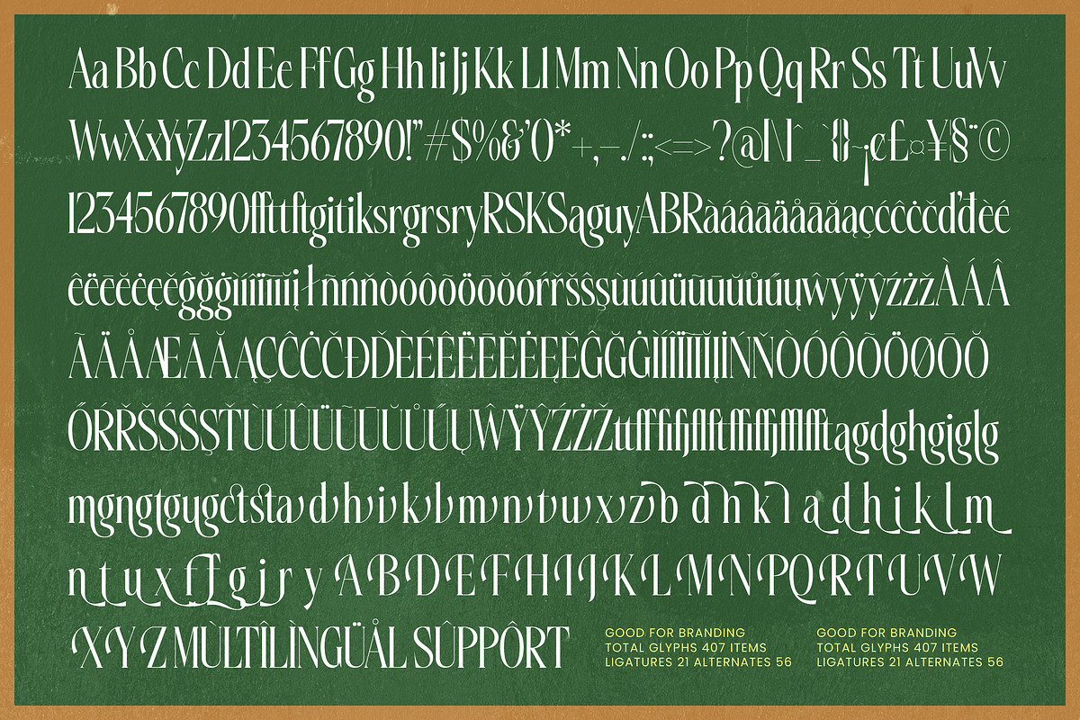 Silkigfined Elegant Luxury Serif, a Serif Font by timelesstype.co (Photo 14 of 15)