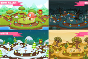 Game Level Map Pack 2, an Illustration by pzUH (Thumbnail 2 of 7)